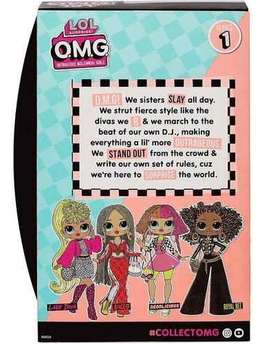 Lol Surprise! Omg Serie 1 Muñeca Neonlicious