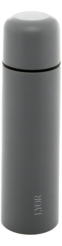 Garrafa Termica De Aço Inox Bullet Cinza 500ml - Lyor