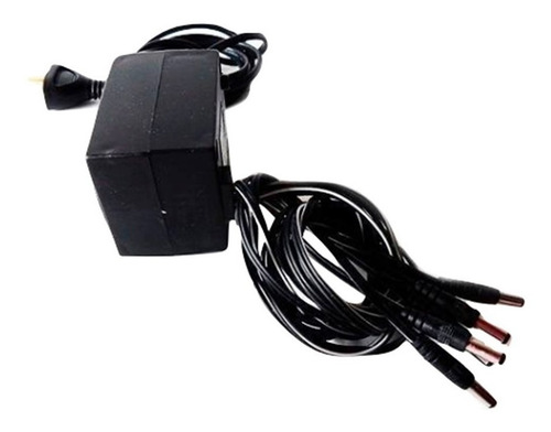 Imagen 1 de 5 de Fuente Transformador Pedales Guitarra 5 Salidas 9v - Simisol