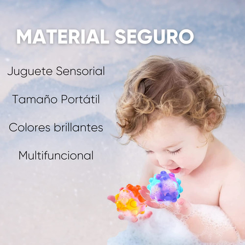 Paquete De 4 Bolas Antiestrés De Silicona, Juguetes