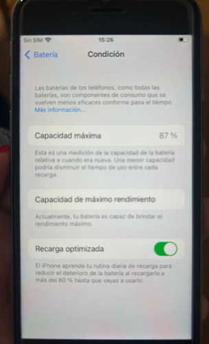 Iphone 6s 32 Gb Plata Plateado (Usado)