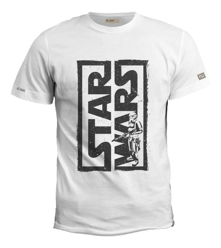 Camiseta Star Wars 2xl - 3xl Estampada Hombre Zxb