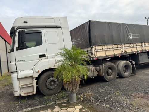 Conjunto Mercedes Benz 2544 Com Bitrem Guerra
