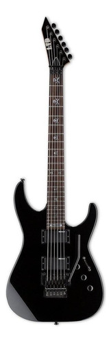 Guitarra elétrica ESP Signature Series KH-202 de  tília black com diapasão de jatobá assado