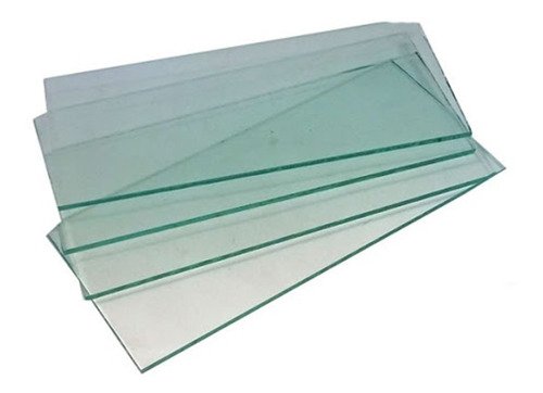 Vidrios Rectangulares Blancos (10 Unidades)