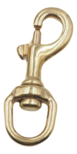 Accesorio Con Gancho A Presión De Latón Para 1,6 Cm X 8 Cm