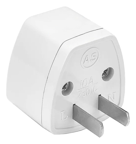 Kit 20 Clavijas Adaptador Europeo A Americano As 10a 250v