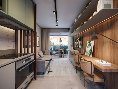 Apartamento Com 1 Dormitório(s) Localizado(a) No Bairro Bela Vista Em São Paulo / São Paulo - 6790:917442