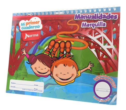 Cuaderno Manualidades Marquilla Mi Primer Cuaderno Norma