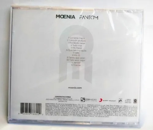 Moenia Fantom Disco Cd