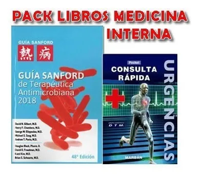 comprar Pack Dtm Consulta Rapida Urgencias Y Sanford Antimicrobianos
