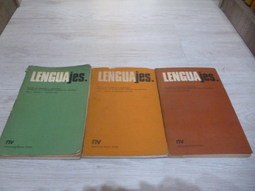 Lenguajes. Revista De Lingüística Y Semiología - C/u