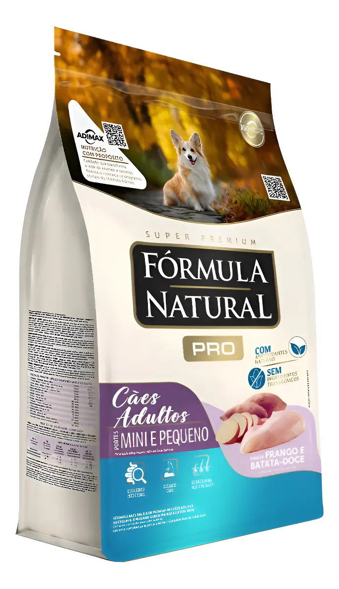 Ração Fórmula Natural Pró Cães Adultos Mini Pequeno 1 Kg