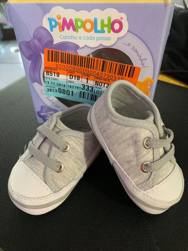 tenis de bebe pimpolho