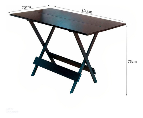 Conjunto Jogo de Jantar Mesa Retangular 120x70 E com 4 Cadeiras Rofemar Moveis Cor Amarelo