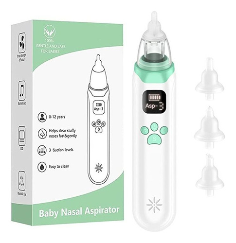 Aspirador Nasal Bebe Infantil Catarro E Meleca Higienico