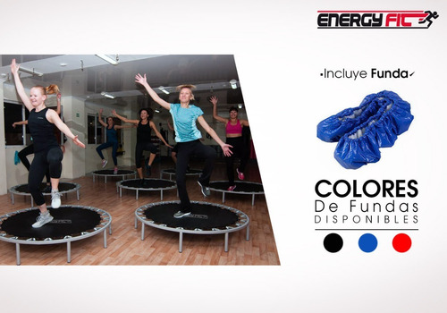 Imagen 7 de 9 de Mini Trampolin Gimnasia Fitness Profesional 36 Steps + Funda