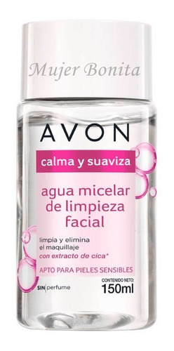 Avon Agua Micelar De Limpieza Facial 150 Ml Piel Sensible