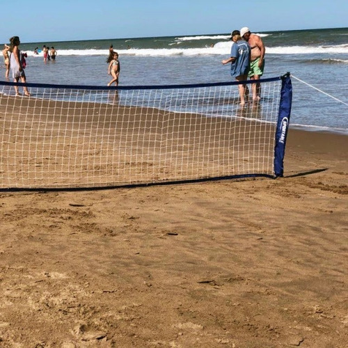 Imagen 5 de 7 de Cancha Red Fútbol Tenis 1vs1 2.0 C Estaca + Cintas P Marcar