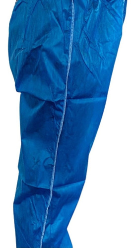 Calça Comprida Descartável Tnt Azul Marinho 30g Pct 10 Unids