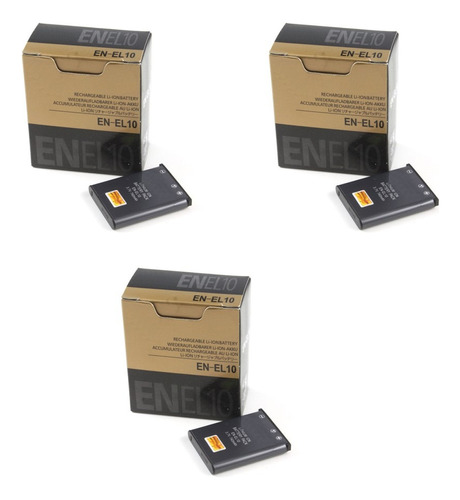 (3) Baterias Mod. 73606 Para Kodak Easyshare Mini M200