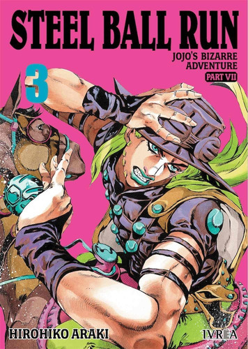 Manga Jojo's Bizarre Adventure Parte 7: Steel Ball Run 3
