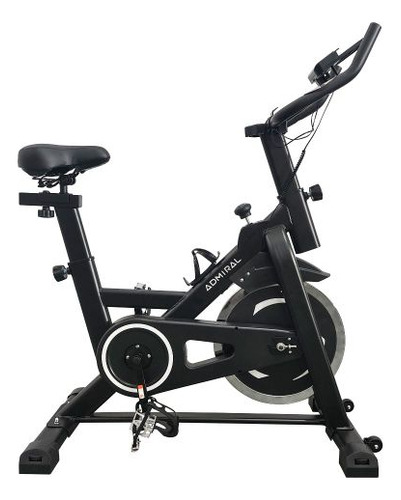 Bicicleta Spinning Fija Admiral Indoor Volante 18kg Regulabl