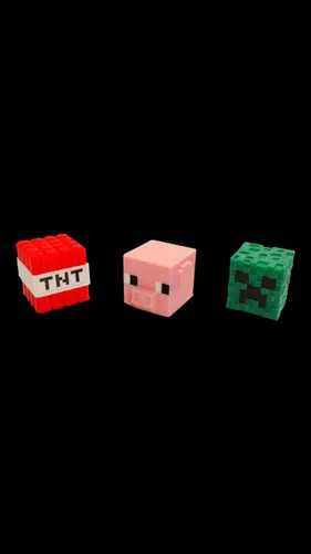 Minecraft Souvenirs Topper Lápiz X 40 Sin Lápiz