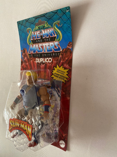 Duplico Snake Men Motu Origins Retro Play Mattel W12 Sun Man (Usado)