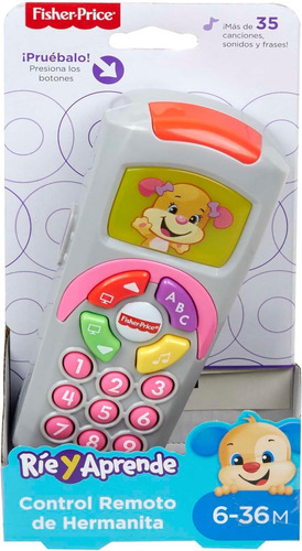 Fisher Price Ríe Y Aprende Control Remoto Hermanita