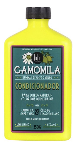 Condicionador Camomila 250g Lola Cosmetics