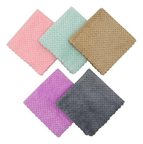 Trapos De Limpieza Microfibra 10 Unidades Colores Mixtos