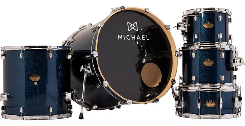 Bateria Dlb Deep Blue Kit Michael Legacy Birch 22 Dmb522