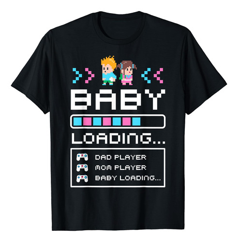 Baby Loading Gamer Gifts - Camiseta De Anuncio De Embarazo P