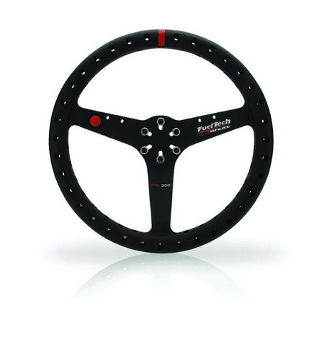 Volante Esportivo Preto Fueltech By Shutt Ftr-a Tuning