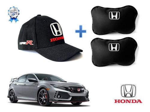 Gorra + Par Cojines Asiento Honda Civic Type R 2017 A 2021