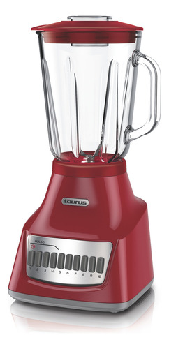 Licuadora 1.5 L Taurus Potenza Rouge Alta Potencia 750 Watts Color Rojo