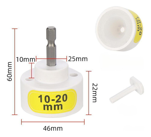 Máquina Tapadora Eléctrica, Selladora De De 10 A 20 Mm