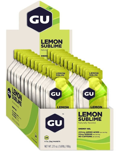 Gel Energetico Gu Energy Limon X 24 Und