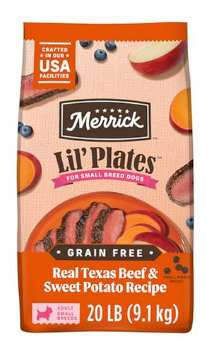 Merrick Lil' Plates Grain Free Dog Food - Beef & Sweet Potat