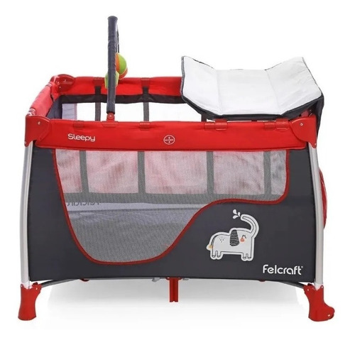 Imagen 2 de 6 de Practicuna Corralito Felcraft Pl755 Sleepy