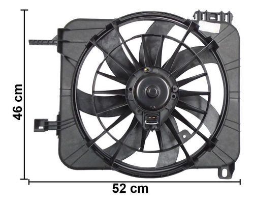 Motoventilador Gm Cavalier 1995 Al 2004 L4  2.4l 2.3l 2.2l 