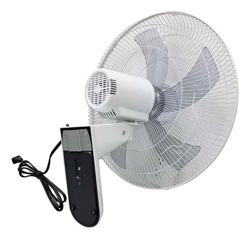 3pz Ventilador De Pared 18 5 Aspas Blanco 70w Benelux Timer