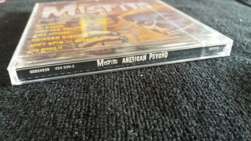 Cd Misfits - American Psycho (1999) Americano Ainda Selado ! (Usado)