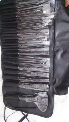 Kit Com 24 Pinceis Preto