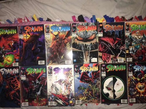 Spawn Editorial Vid Imagen Lote De 78 Cómics En Español