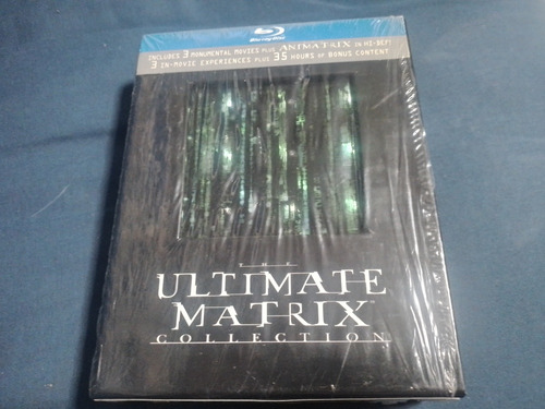 Pelicula Blu Ray Matrix Box Edicion Coleccionista Blue Ray