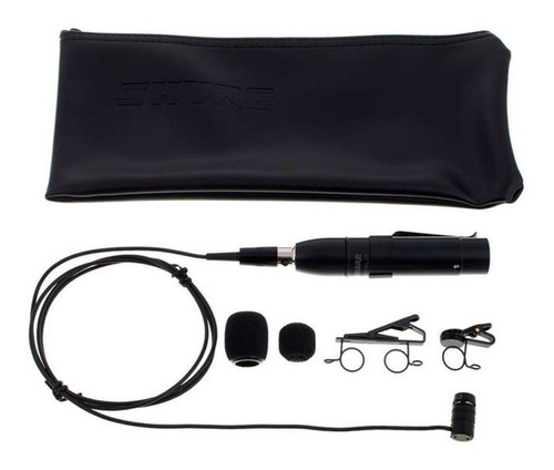      Shure Mx185, Microfono Miniatura Con Cable 1.2 M