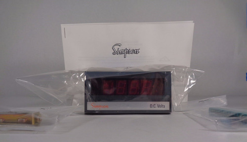 Simpson 24503 2865 - Digital Panel Meter 2800 Series 3-1 Ccf