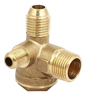 Válvula De Retención Para Compresor De Aire, 3 Vías, 16mm X